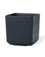 Cubico<br>Decorative Container - 11"W x 11"H - Matte Black