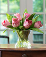 Tulip Nosegay Faux Arrangement, available at Petals.