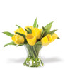 Tulip Nosegay Faux Arrangement, available at Petals.