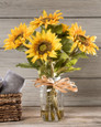 Country Faux Sunflower Bouquet