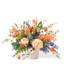 Flower Market Fantasy Faux Flower Arrangement