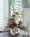 Delphinium, Berries & Iced Pine Artificial Holiday Arrangement, By Petals.