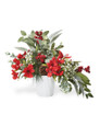 Mixed Eucalyptus, Pine & Berries Silk Holiday Accent, By Petals.