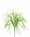 22" Artificial Pearl Grass Bush Spray